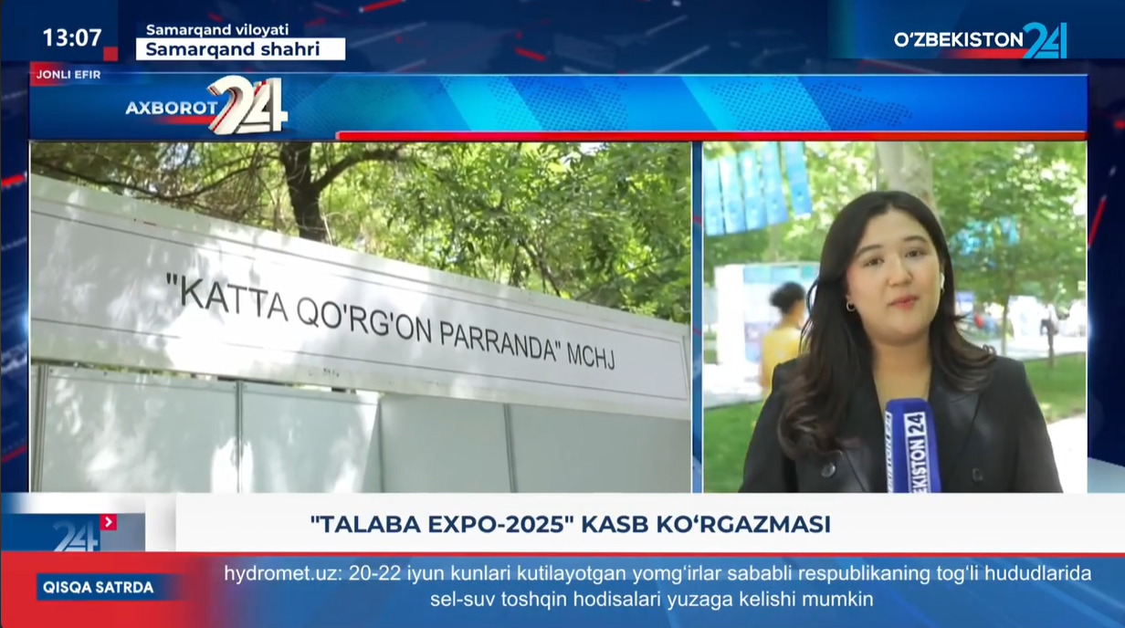 Talaba Expo-2025 kasb ko’rgazmasi